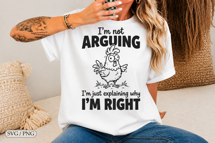 Im Not Arguing, Im Just Explaining Why SVG