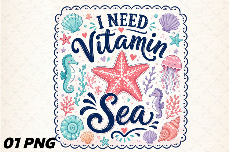 I Need Vitamin Sea PNG