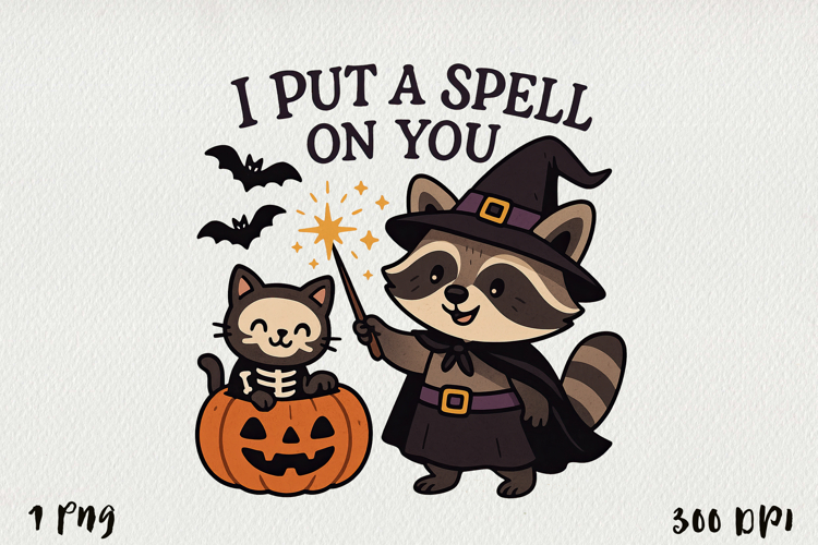 Funny Halloween PNG | Sublimation Design.