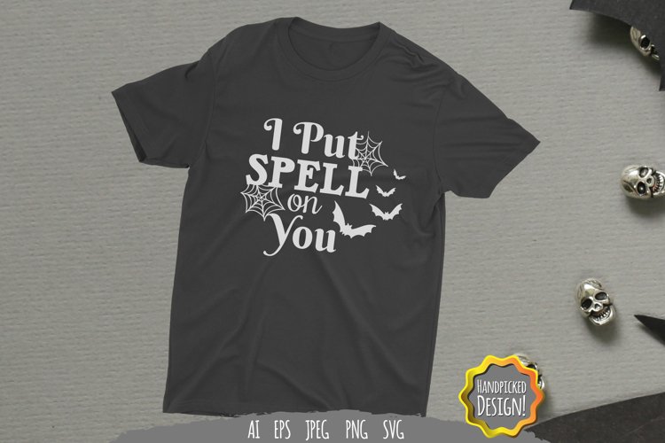 I Put Spell on You SVG