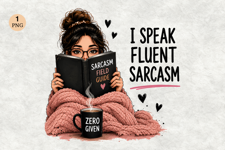 I Speak Fluent Sarcasm PNG