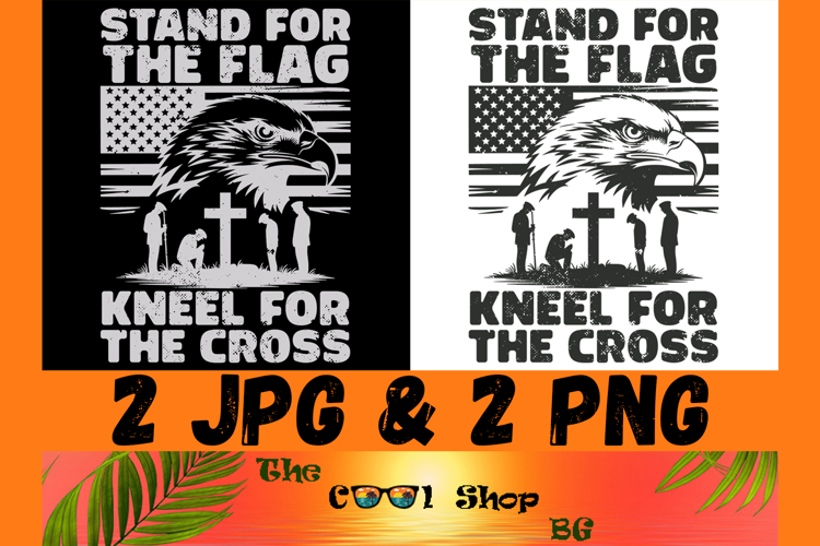 I Stand For The Flag And Kneel For The Cross Png