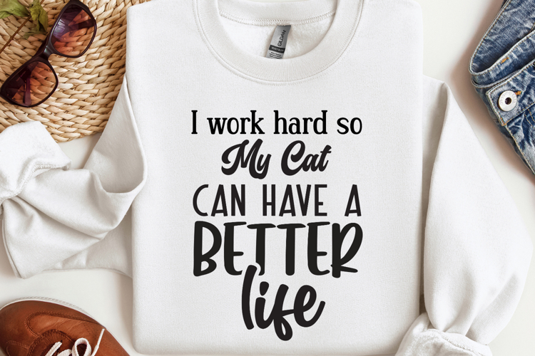 Funny Cat Svg Image 16