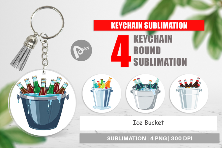 Keychain Ice Bucket