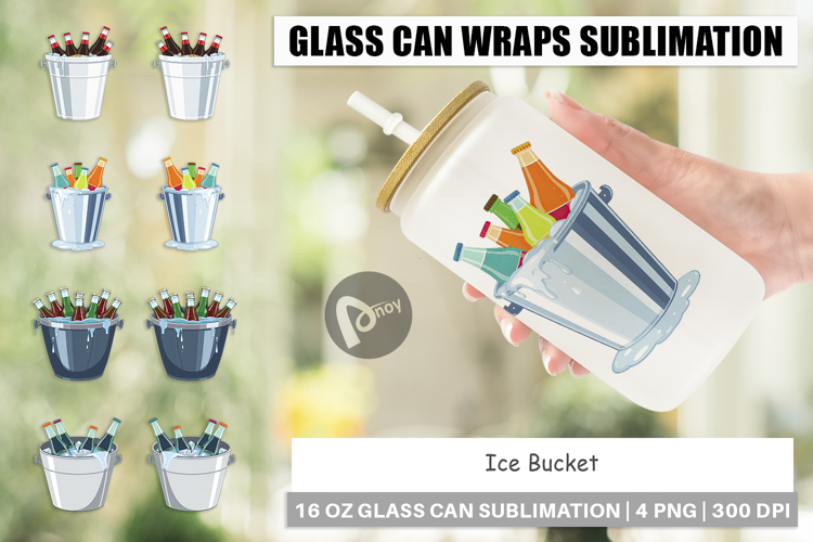 Glass Can Ice Bucket