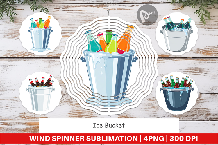 Wind Spinner Ice Bucket