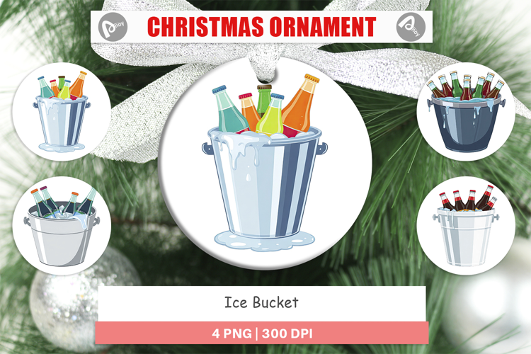 Ornament Ice Bucket