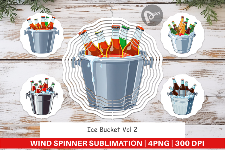 Wind Spinner Ice Bucket