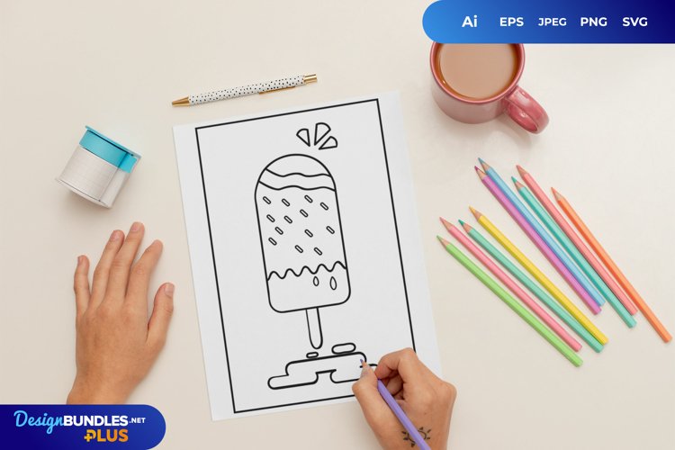 Coloring Clipart Image 10