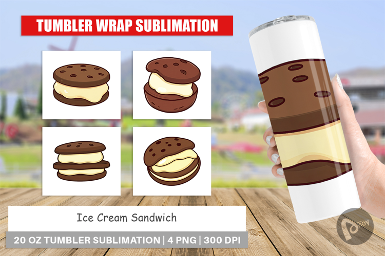 Tumbler Ice Cream Cookie