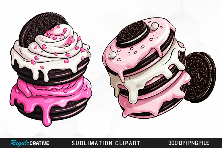 Ice Cream Watercolor Clipart