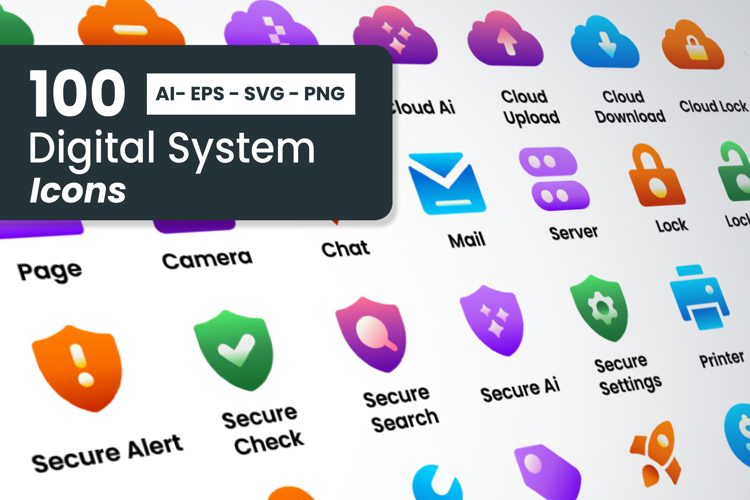 Digital System Icons