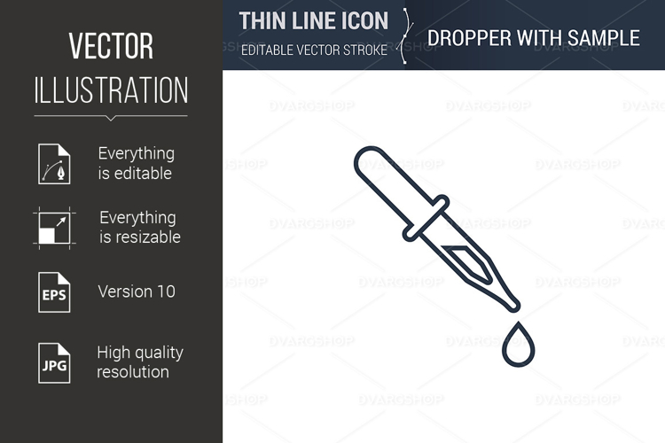 Dropper with Sample Icon