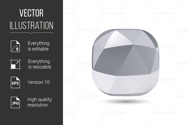 Gemstone Clipart Image 4