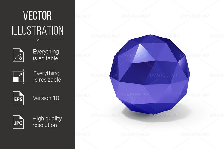 Gemstone Clipart Image 14