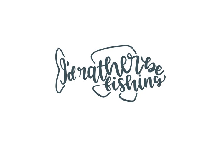 Fishing Vector Image 8