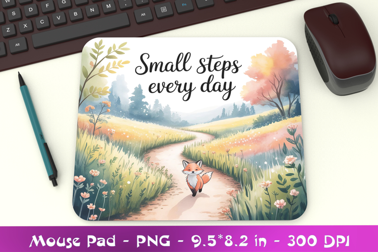 Road Motivation Mousepad Sublimation PNG