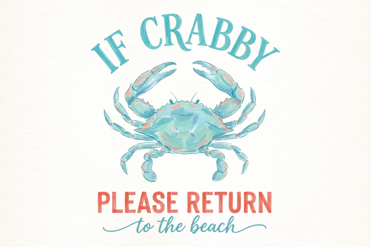 If Crabby Please Return To The Beach Png