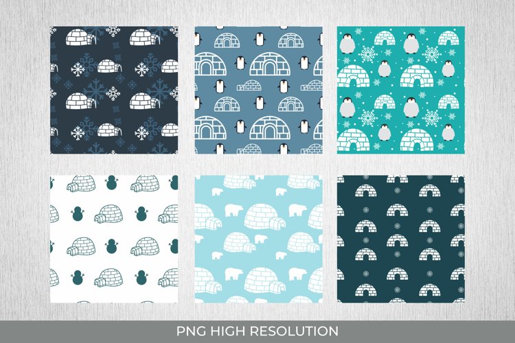 Igloo Pattern Paper Pack example image 1