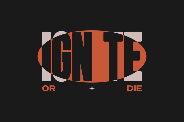 Ignte Or Die Urban Logo Streetwear T-shirt Design