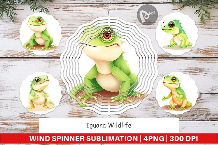 Wind Spinner Iguana Wildlife