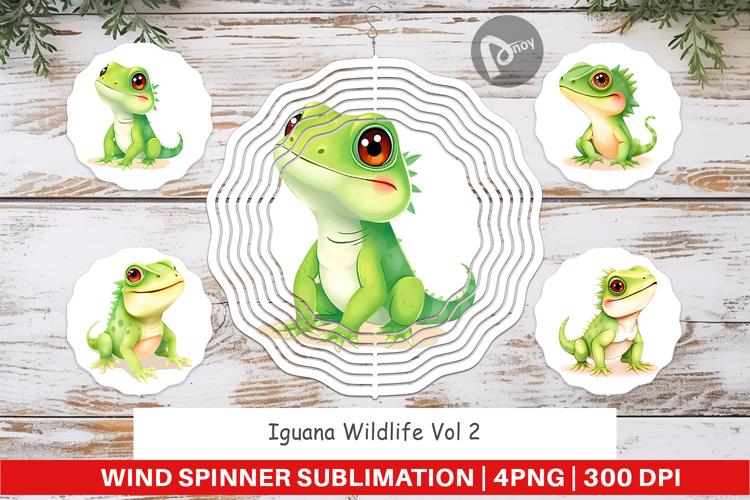 Wind Spinner Iguana Wildlife