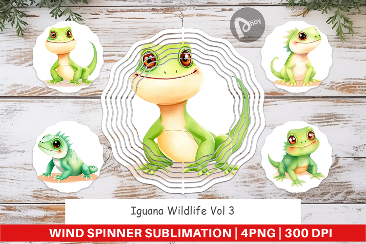 Wind Spinner Iguana Wildlife