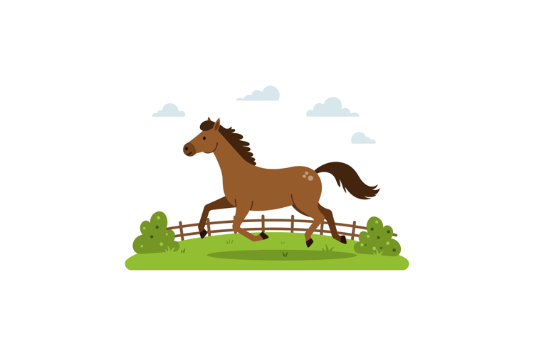 Horse Vector Image 9