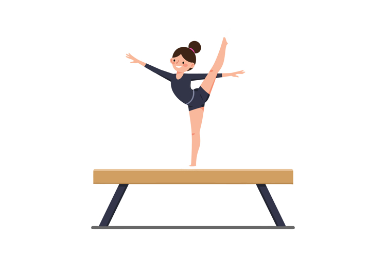Gymnast Clipart Image 16