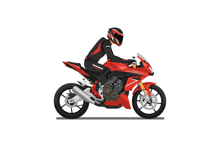Motorcycle Clipart Image 10