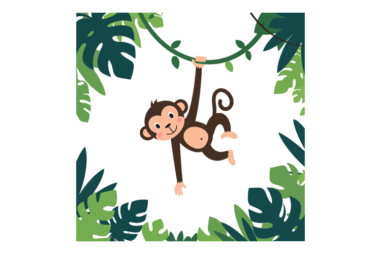 Monkey Clipart Image 13