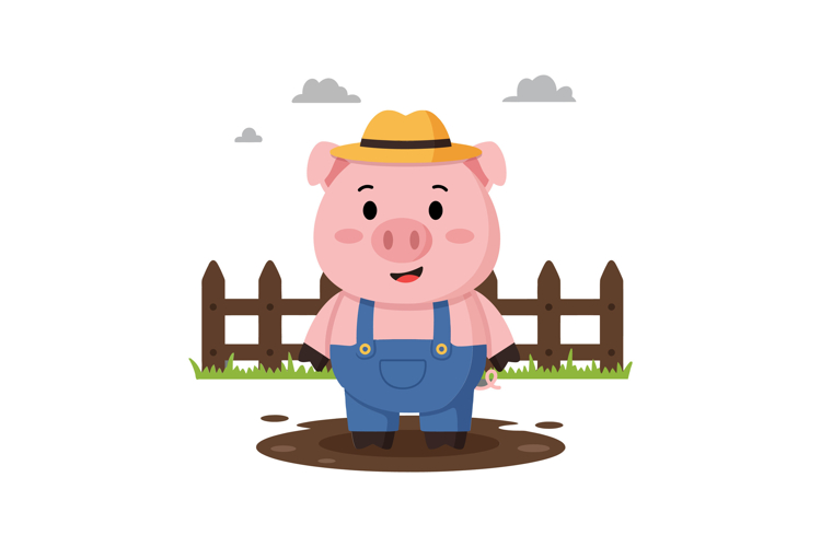 Pig Clipart Image 16