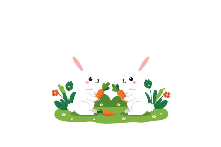 Rabbit Clipart Image 15