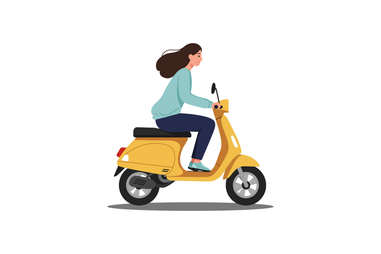 Scooter Clipart Image 8