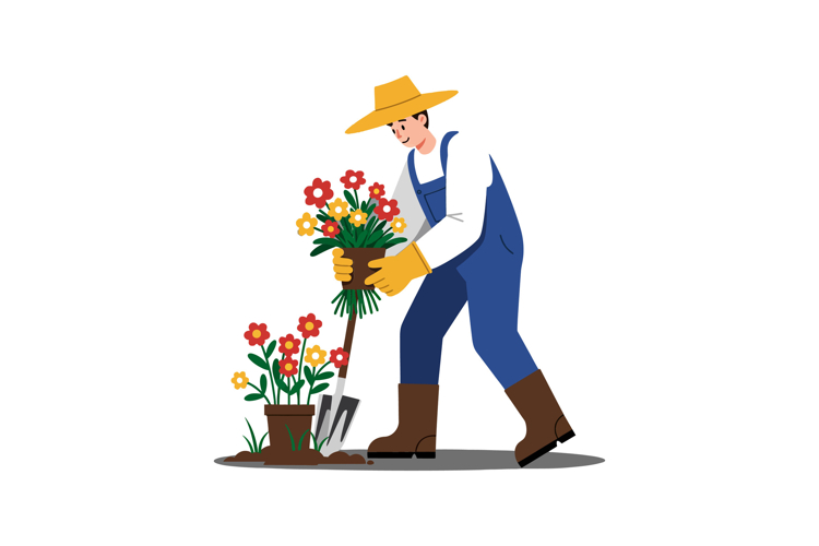 Gardener Clipart Image 3