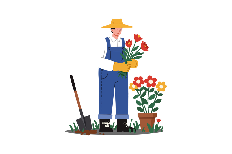 Gardener Clipart