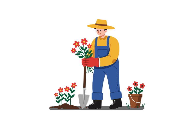 Gardener Clipart Image 24