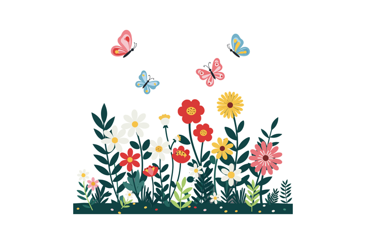 Pink Butterfly Clipart Image 10