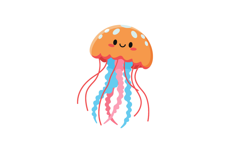 Jellyfish Clipart Image 16