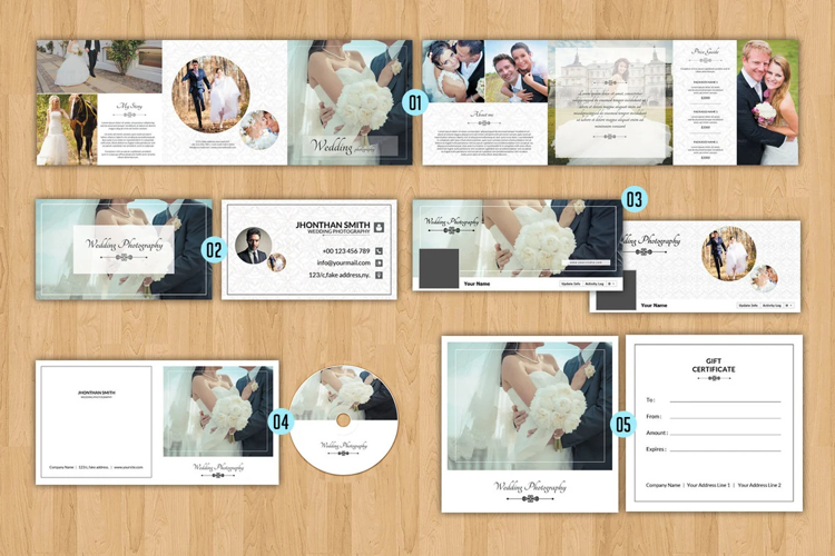 Markerting Set For Photographer