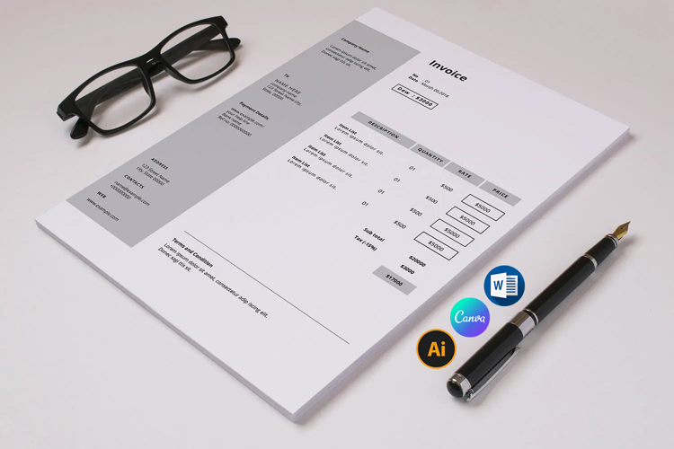 Minimal Invoice Template