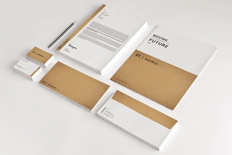 Minimal Corporate Stationery Design example image 1