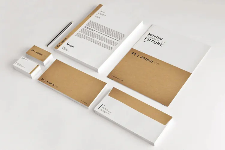 Minimal Corporate Stationery Design