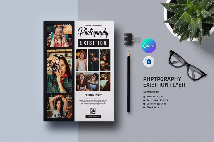 Photography Exhibition Flyer Template
