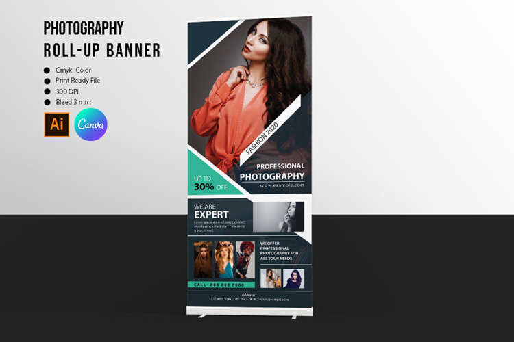 Photography Roll-Up Banner
