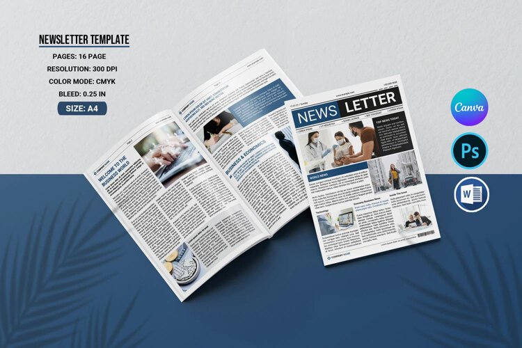 Business Newsletter Template example image 1