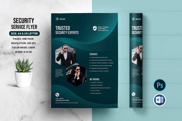 Security Service Flyer Template