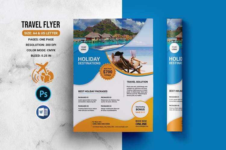 ravel Agency Flyer Template