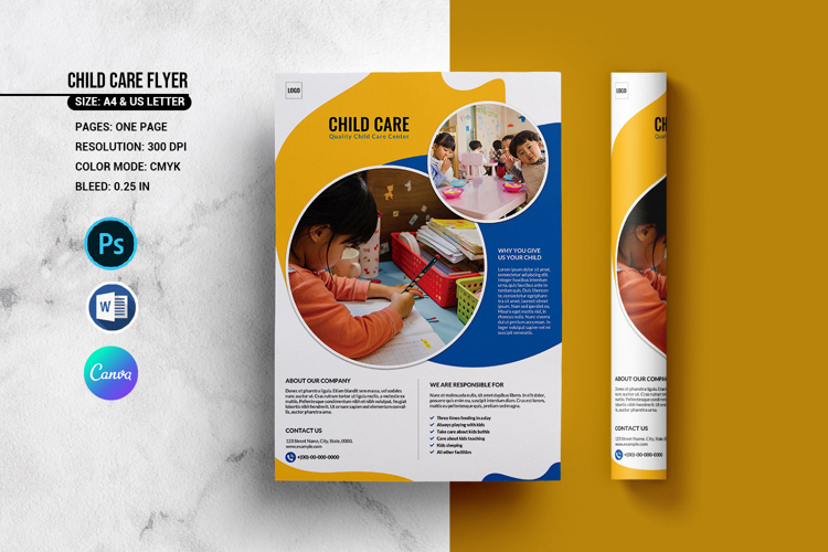 Daycare Flyer Template Image 2