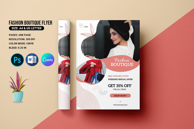 Fashion Boutique Flyer Template